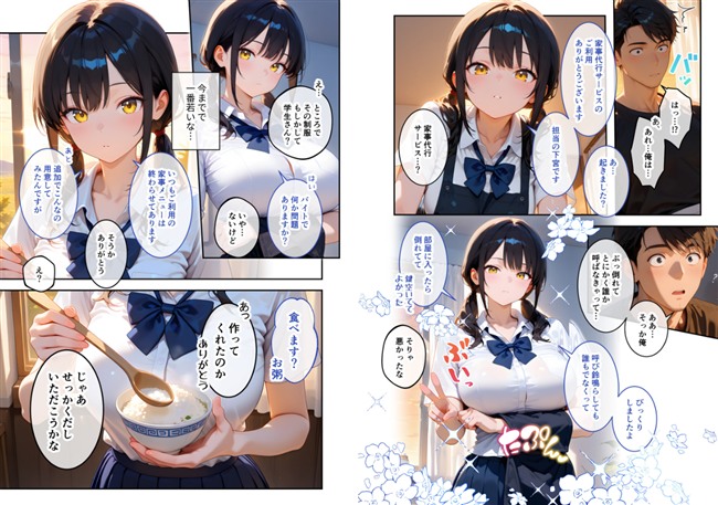 家性婦の下宮さんは竿の看病までしてくれる 〜爆乳・爆尻持ちのド変態クール女子〜2枚目